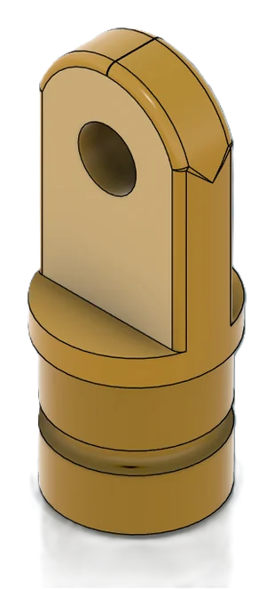 Perno vertical
