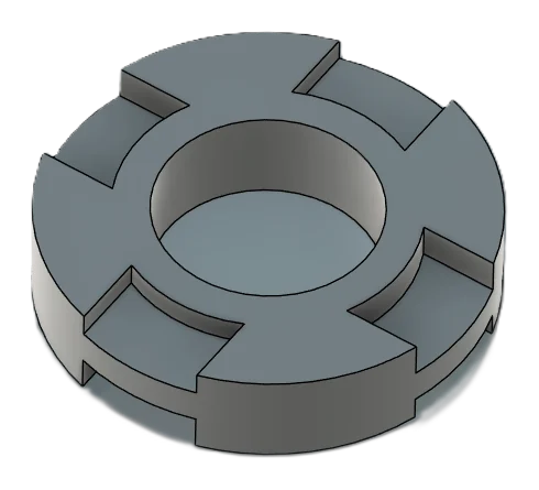 Anillo ranurado